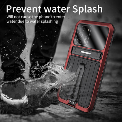 Armor Shockproof Splash-proof Dust-proof Phone Case with Holder