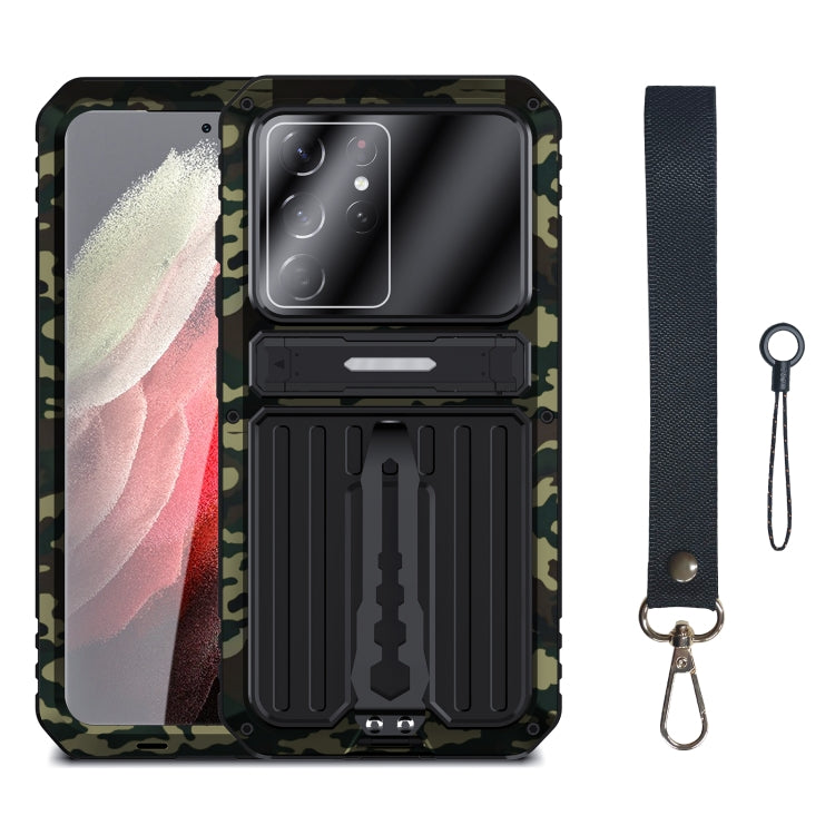 Armor Shockproof Splash-proof Dust-proof Phone Case with Holder