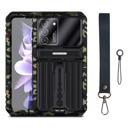 Armor Shockproof Splash-proof Dust-proof Phone Case with Holder