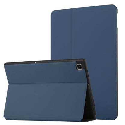 Dual-Folding Horizontal Flip Tablet Leather Case with Holder & Sleep / Wake-up Function