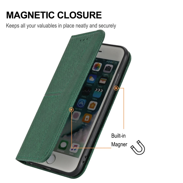 Woven Texture Stitching Magnetic Horizontal Flip PU Leather Phone Case, For Samaung Galaxy S22 5G, For Samaung Galaxy S22+ 5G