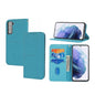 Woven Texture Stitching Magnetic Horizontal Flip PU Leather Phone Case, For Samaung Galaxy S22 5G, For Samaung Galaxy S22+ 5G
