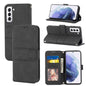 Embossed Striped Magnetic Buckle PU + TPU Horizontal Flip Phone Leather Case, For Samaung Galaxy S22 5G, For Samaung Galaxy S22+ 5G