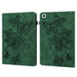Embossed Butterfly Pattern Horizontal Flip Leather Tablet Case