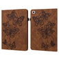 Embossed Butterfly Pattern Horizontal Flip Leather Tablet Case