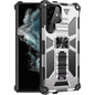 Armor Shockproof TPU + PC Magnetic Protective Phone Case with Holder