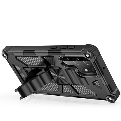 Armor Shockproof TPU + PC Magnetic Protective Phone Case with Holder