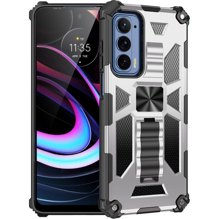 Armor Shockproof TPU + PC Magnetic Protective Phone Case with Holder