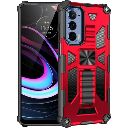 Armor Shockproof TPU + PC Magnetic Protective Phone Case with Holder