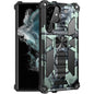 Camouflage Armor Shockproof TPU + PC Magnetic Protective Phone Case with Holder