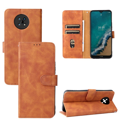 Solid Color Skin Feel Magnetic Buckle Horizontal Flip Calf Texture PU Phone Case