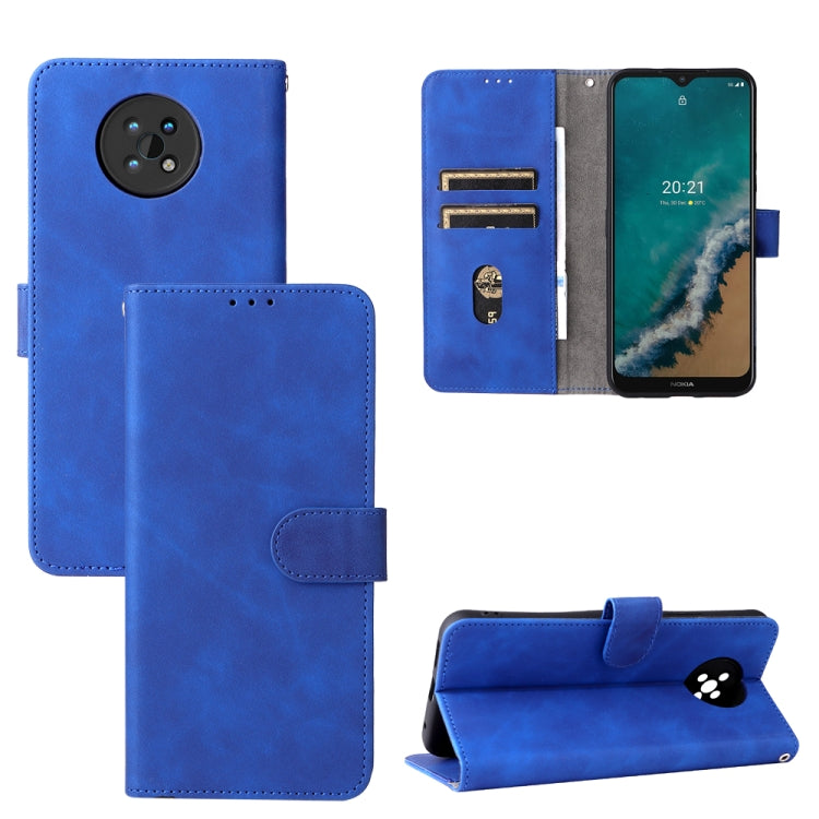 Solid Color Skin Feel Magnetic Buckle Horizontal Flip Calf Texture PU Phone Case