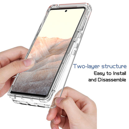 High Transparency Two-color Gradient PC + TPU Phone Protective Case