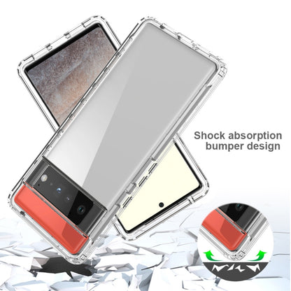 High Transparency Two-color Gradient PC + TPU Phone Protective Case