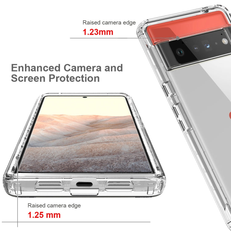 High Transparency Two-color Gradient PC + TPU Phone Protective Case