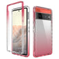 High Transparency Two-color Gradient PC + TPU Phone Protective Case