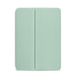 Pure Color Dual-Folding Horizontal Flip Leather Tablet Case with Holder & Sleep / Wake-up Function