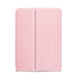 Pure Color Dual-Folding Horizontal Flip Leather Tablet Case with Holder & Sleep / Wake-up Function