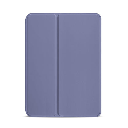 Pure Color Dual-Folding Horizontal Flip Leather Tablet Case with Holder & Sleep / Wake-up Function