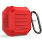 Shockproof Carbon Fiber Luggage Earphone Protective Case with Hook, For Samsung Galaxy Buds Live / Buds 2 / Buds Pro / Buds 2 Pro