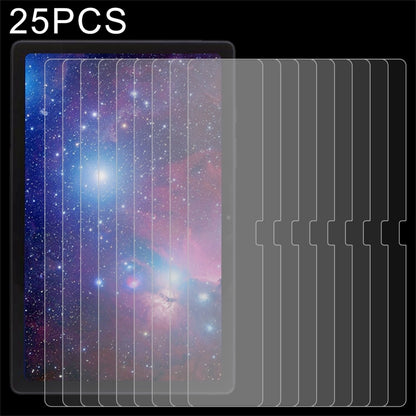 25 PCS 9H 2.5D Explosion-proof Tempered Tablet Glass Film