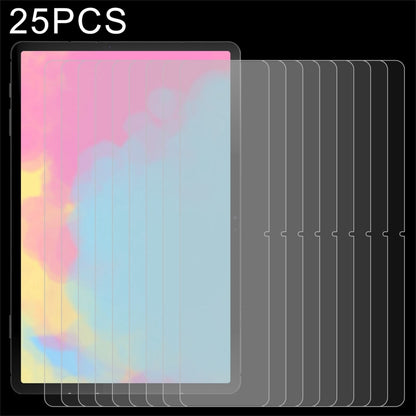 25 PCS 9H 2.5D Explosion-proof Tempered Tablet Glass Film