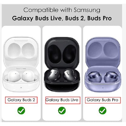 Thunder Battlegear Anti-fall Earphones Protective Case with Switch, For Samsung Galaxy Buds Live / Buds 2 / Buds Pro / Buds 2 Pro