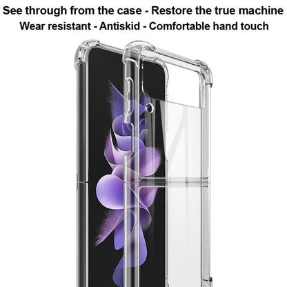 IMAK UX-9 Series Transparent Shockproof Acrylic + TPU Phone Protective Case, For Samsung Galaxy Z Flip3 5G, For Samsung Galaxy Z Fold3 5G