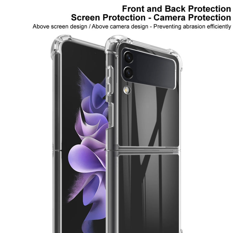 IMAK UX-9 Series Transparent Shockproof Acrylic + TPU Phone Protective Case, For Samsung Galaxy Z Flip3 5G, For Samsung Galaxy Z Fold3 5G