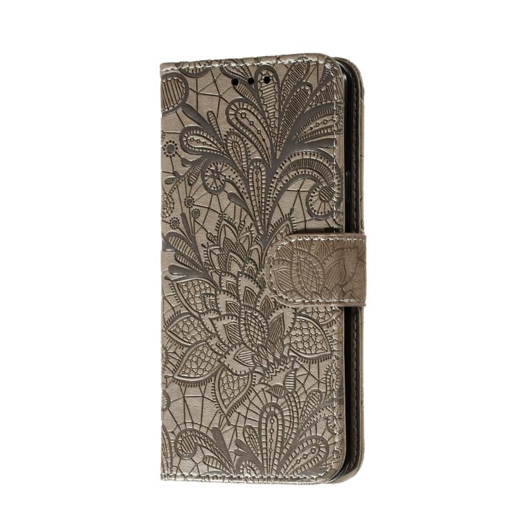 Lace Flower Horizontal Flip Leather Case with Holder & Card Slots & Wallet & Photo Frame