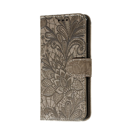 Lace Flower Horizontal Flip Leather Case with Holder & Card Slots & Wallet & Photo Frame