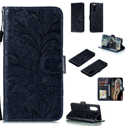 Lace Flower Horizontal Flip Leather Case with Holder & Card Slots & Wallet & Photo Frame