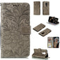 Lace Flower Horizontal Flip Leather Case with Holder & Card Slots & Wallet & Photo Frame