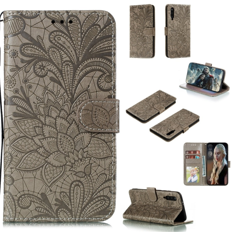 Lace Flower Horizontal Flip Leather Case with Holder & Card Slots & Wallet & Photo Frame