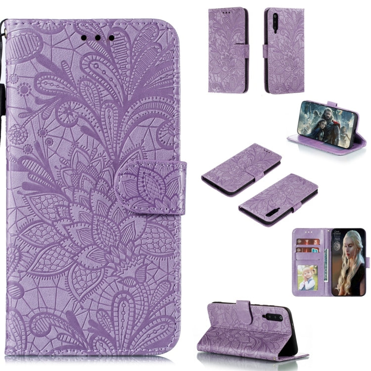 Lace Flower Horizontal Flip Leather Case with Holder & Card Slots & Wallet & Photo Frame