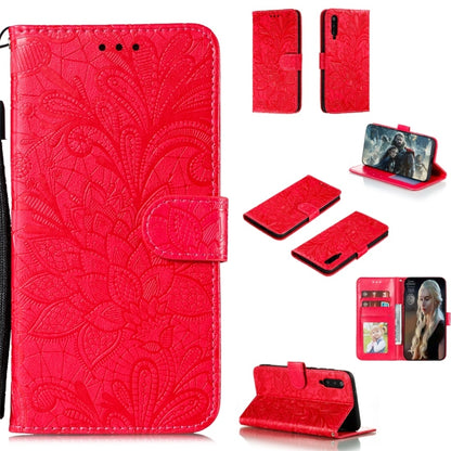 Lace Flower Horizontal Flip Leather Case with Holder & Card Slots & Wallet & Photo Frame