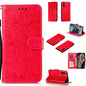 Lace Flower Horizontal Flip Leather Case with Holder & Card Slots & Wallet & Photo Frame