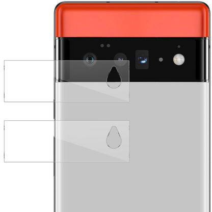 2 PCS IMAK HD  Glass Rear Camera Lens Film, For Google Pixel 6, For Google Pixel 6 Pro