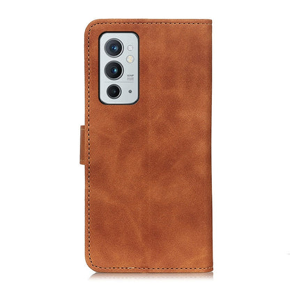 KHAZNEH Retro Texture Horizontal Flip Leather Phone Case with Holder & Card Slots & Wallet