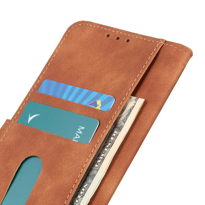 KHAZNEH Retro Texture Horizontal Flip Leather Phone Case with Holder & Card Slots & Wallet