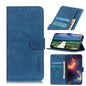 KHAZNEH Retro Texture Horizontal Flip Leather Phone Case with Holder & Card Slots & Wallet