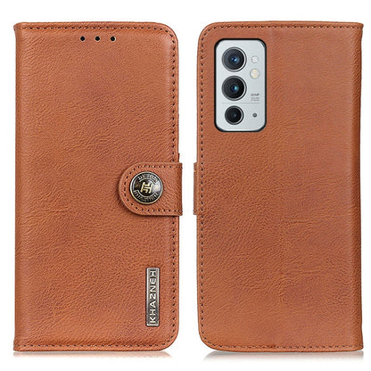 KHAZNEH Cowhide Texture Horizontal Flip Leather Phone Case