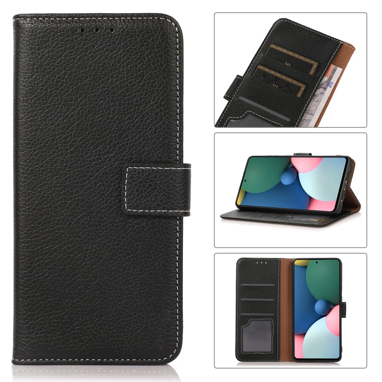 Litchi Texture Horizontal Flip Leather Phone Case with Holder & Card Slots & Wallet