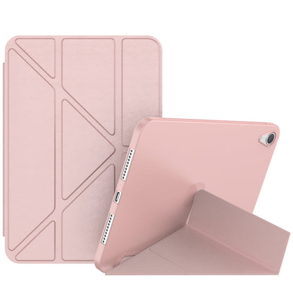 Double-sided Matte Deformation TPU Tablet Leather Case with Holder & Sleep / Wake-up Function