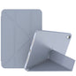 Double-sided Matte Deformation TPU Tablet Leather Case with Holder & Sleep / Wake-up Function