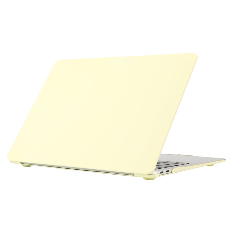 Cream Style Laptop Plastic Protective Case