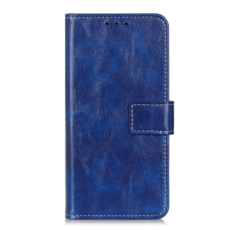 Retro Crazy Horse Texture Horizontal Flip Leather Phone Case, For Motorola Moto E40/E20/E30/Lenovo K14 Plus