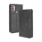 Magnetic Buckle Retro Crazy Horse Texture Horizontal Flip Phone Leather Case with Holder & Card Slots & Photo Frame, Series 2