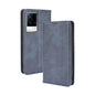 Magnetic Buckle Retro Crazy Horse Texture Horizontal Flip Phone Leather Case with Holder & Card Slots & Photo Frame, Series 2