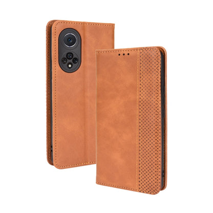 Magnetic Buckle Retro Crazy Horse Texture Horizontal Flip Phone Leather Case with Holder & Card Slots & Photo Frame, For Huawei nova 9 Pro / Honor 50 Pro, For Samsung Galaxy A13 5G, For Samsung Galaxy A22 5G Japanese Version, For Samsung Galaxy M52 5G ...